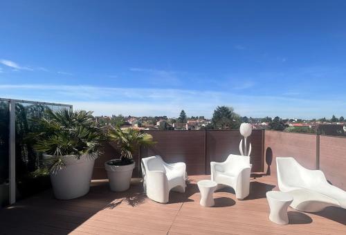 L'aparté Design superbe T3 avec Rooftop 4pers