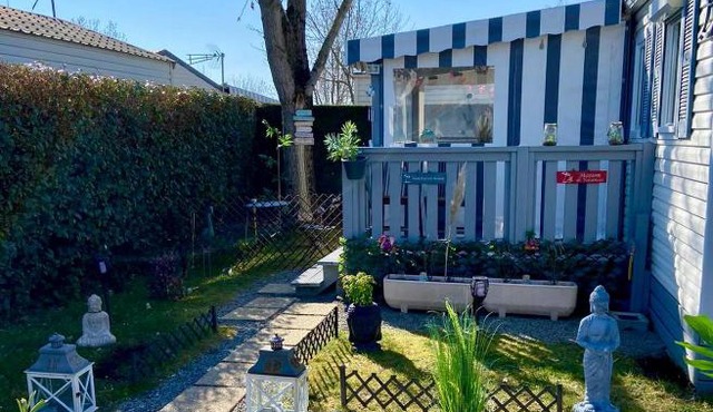 La Bernerie-en-retz mobil home géré par un particulier - Camping LE CLOS DU MOULIN - calme et familial
