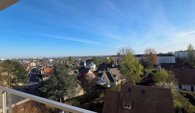 Le haie vigné, large quiet apartment close to town center