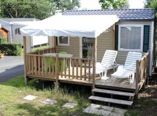 Mobil-home confortable avec terrasse - 2 pers. - API-1-52-2120