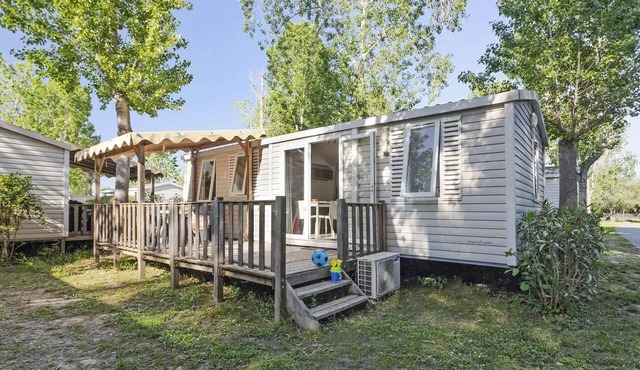 Mobile Home | Comfort | 3 Bedrooms | 6 Guests | Raised Deck | A/C
