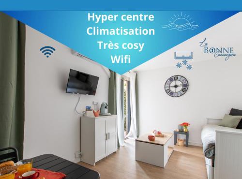 Nid douillet * Hyper Centre * Clim * Plage à 5 min * Port à 5 min