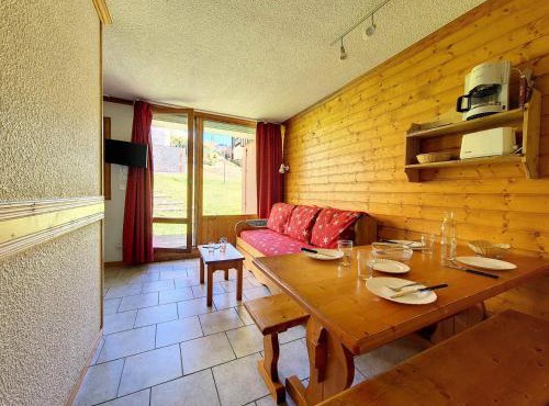 Résidence Villaret - Appartement lumineux · Départ et retour skis aux pieds · Terrasse de plain pied MAE-2454
