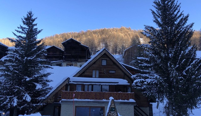 RDC Chalet facing the ski slopes, cross-country skiing, private parking l