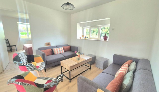 Spacious house with large garden in Lancieux