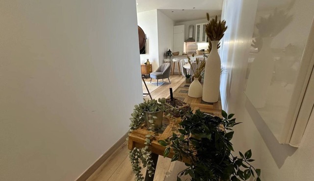 Superb 3 P with balcony view near beach