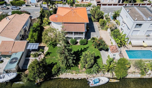 Villa 5 ch. Mer et Rivière entre Nice & Cannes