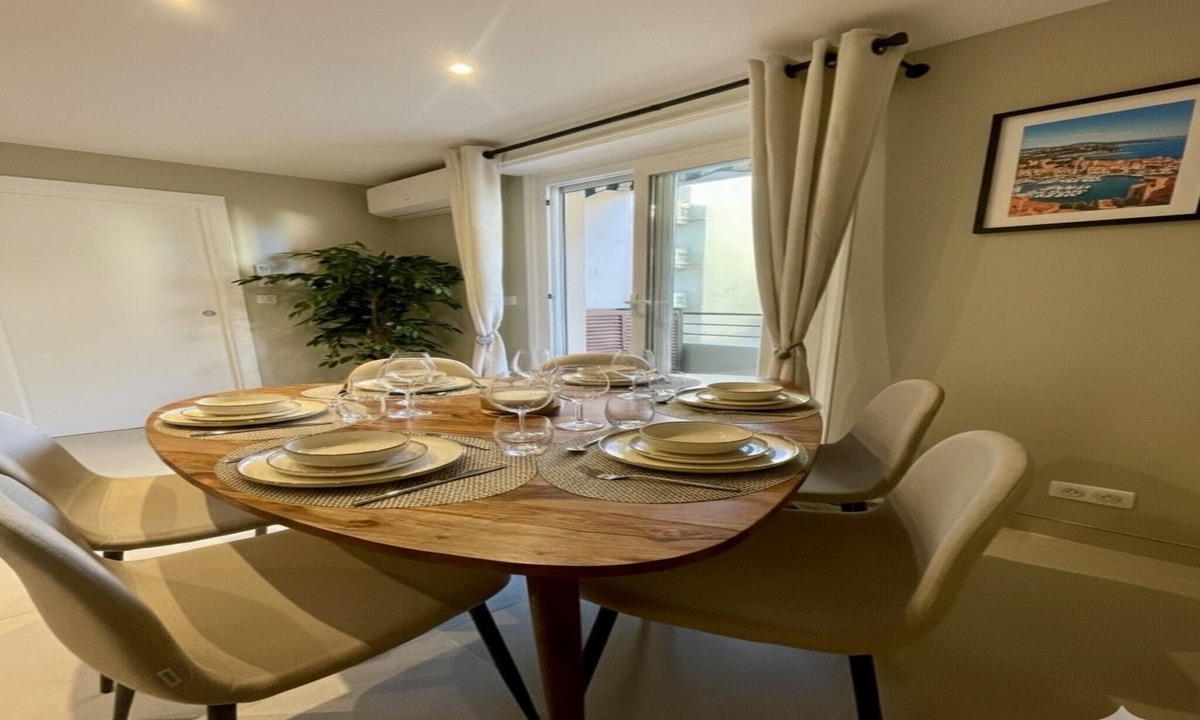 Antibes Old Town Apartment | Spacious Group Stay in Antibes