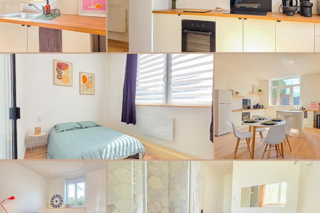 Saint-Brieuc Apartment | Le Sauge, 5 min Gare, Terrasse, Stationnement