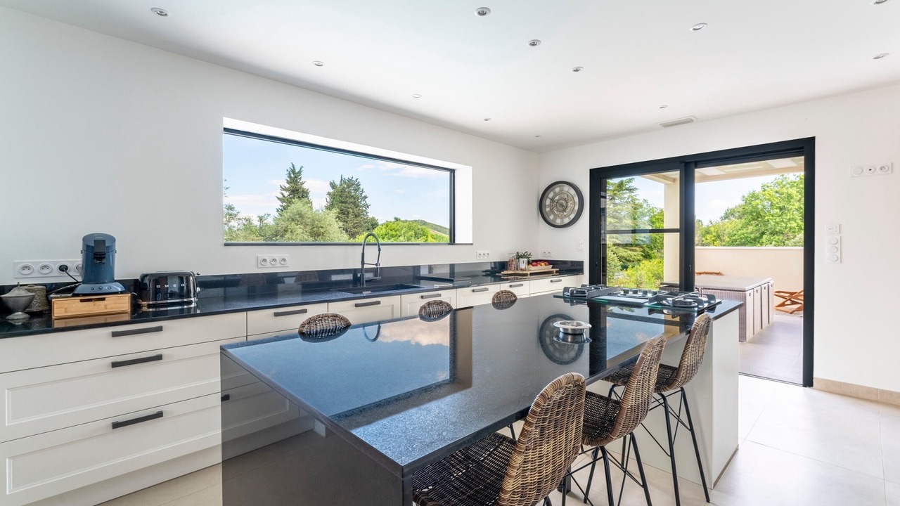 Photo of Kitchen in Saint-Andre-d'Olerargues