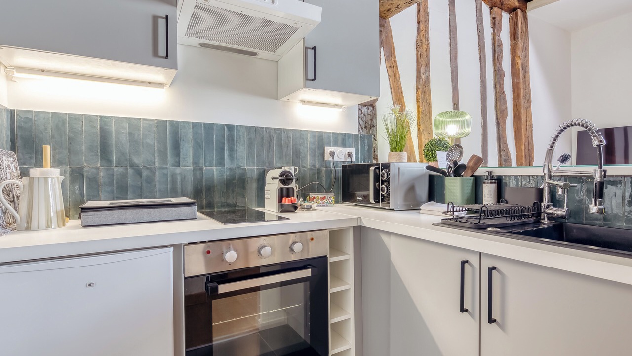 Photo of Kitchen in Quartier Vieux Marche-Cathedrale