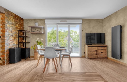 Patte d'Oie Apartment | L'Hippocrate - Charmant appartement avec terrasse