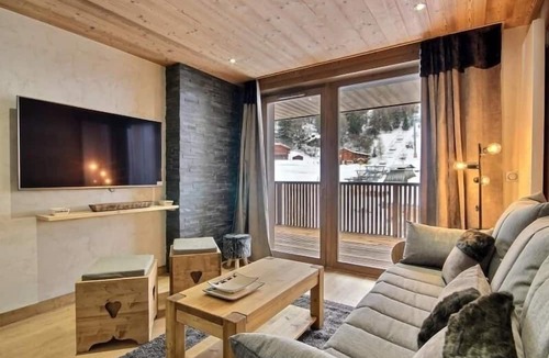 Plagne 1800 Apartment | New Apartment with Terrace and Parking