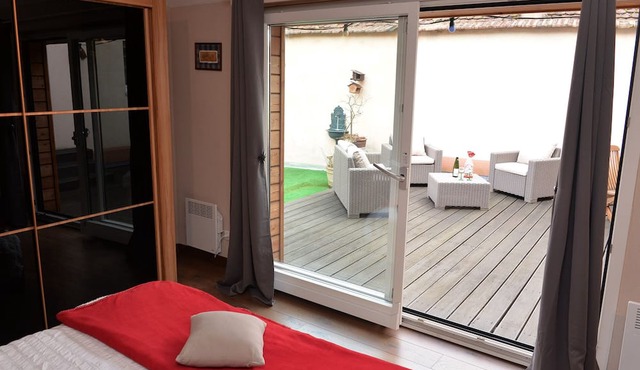 Gite Edelweiss with terrace and parking in the heart of Eguisheim, 10km from Colmar