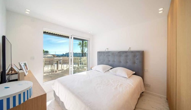 Sumptuous terrace apartment - Cannes - Sea view